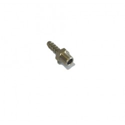 Raccord cannelé Ø 6 filetage 1/8 gaz