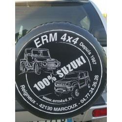 Housse de roue de secours - Logo ERM